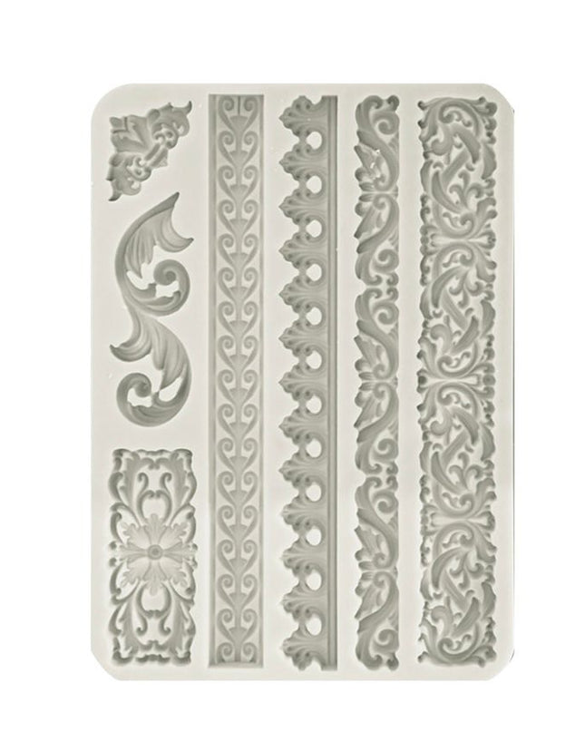 STAMPERIA Silicon Mould Greek Borders