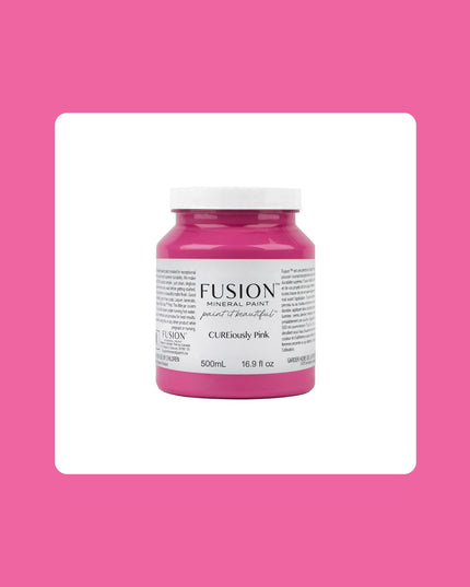 Fusion Mineral Paint Curiously Pink 1