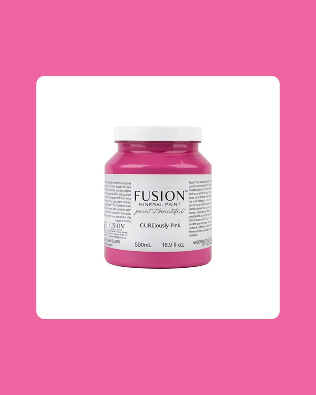 Fusion Mineral Paint Curiously Pink 1