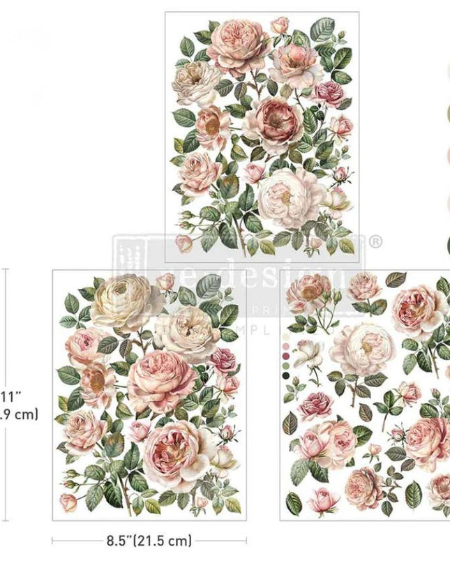 Blush Blossoms Middy transfer 1