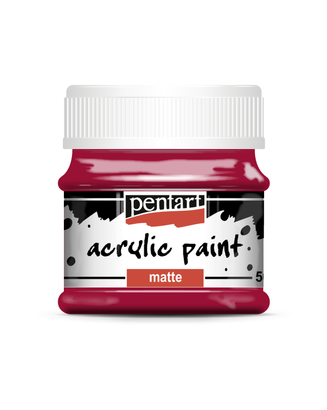 Pentart - Red Wine - Acrylic Paint Matte