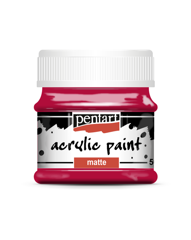 Pentart - Carmin - Acrylic Paint Matte