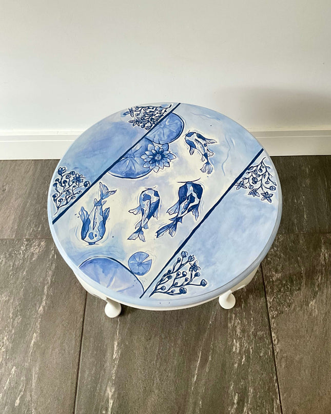 Koi Painted Table 4