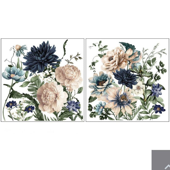 Redesign with Prima - Cerulean Blooms Maxi Decor Transfer
