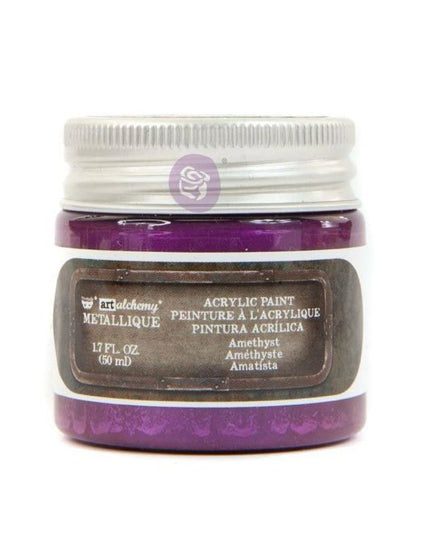 Redesign with Prima Finnabair Metallic Acrylic Paint Amethyst