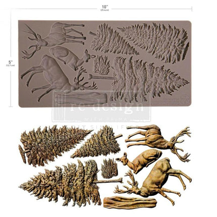 Redesign with Prima - Decor Mould Evergreen Christmas Magic