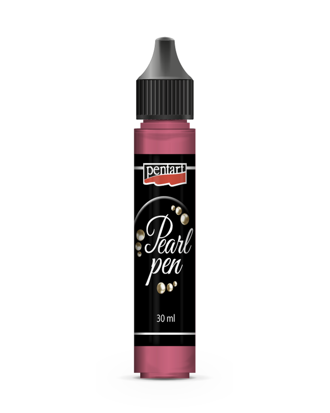 Pentart - Lipstick Red - Pearl Pen 30ml
