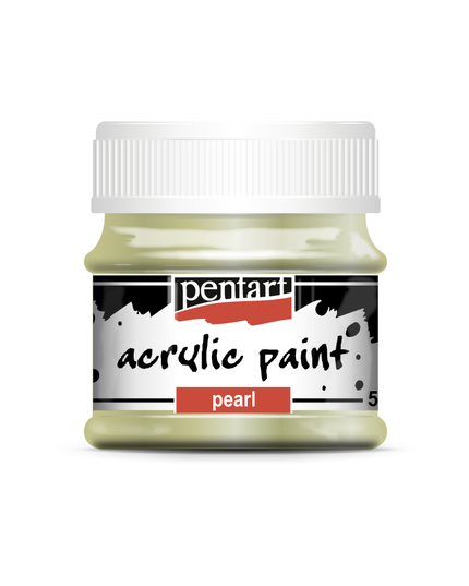 Pentart - Green - Pearl Acrylic Paint
