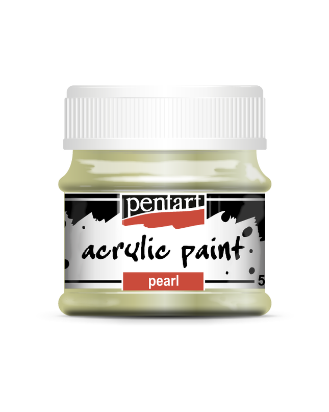 Pentart - Green - Pearl Acrylic Paint