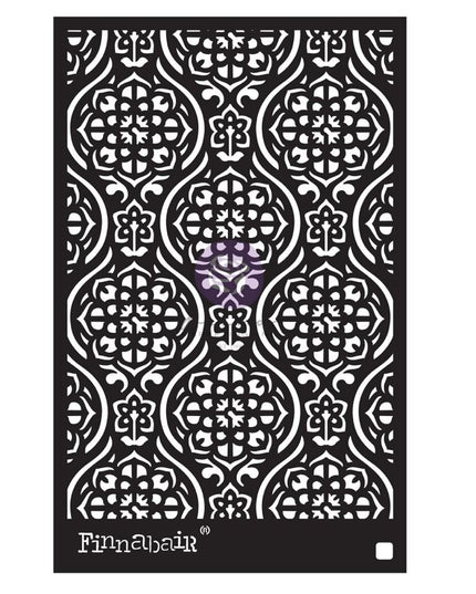 Redesign with Prima Stencil Victorian Tiles
