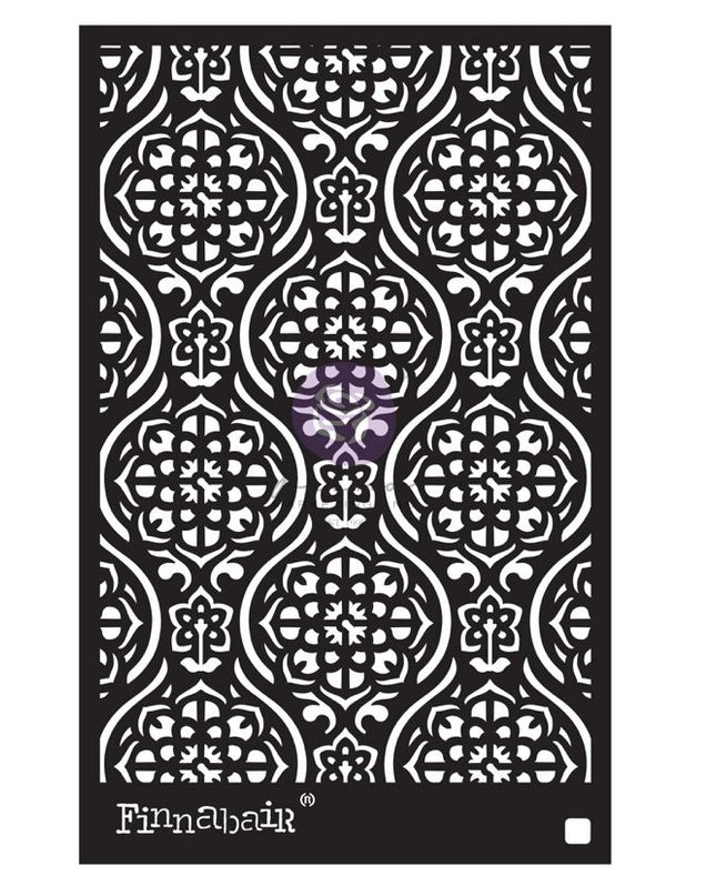 Redesign with Prima Stencil Victorian Tiles