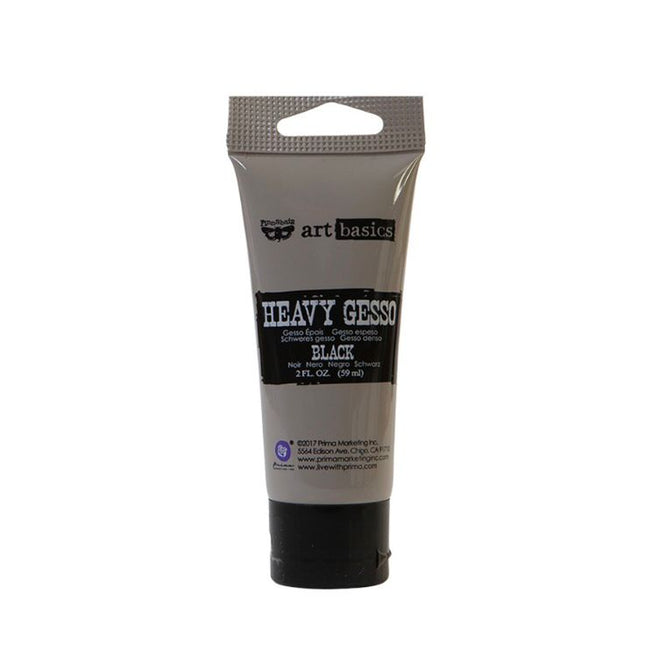 Redesign with Prima Heavy Gesso Black Tube