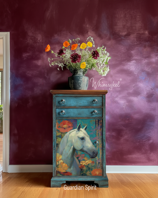 Whimsykel Designs Guardian Spirit Horse Decoupage Paper