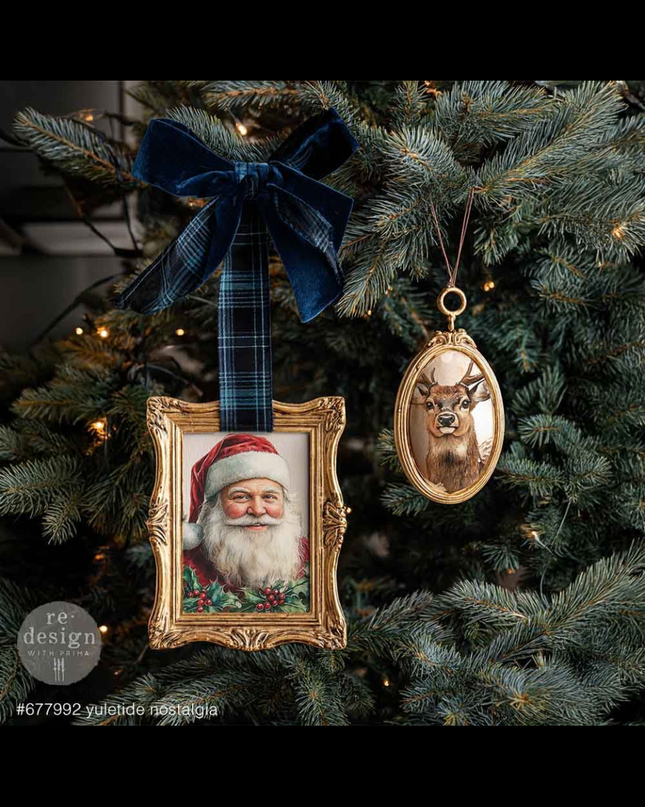 Redesign with Prima  Yuletide Nostalgia Transfer
