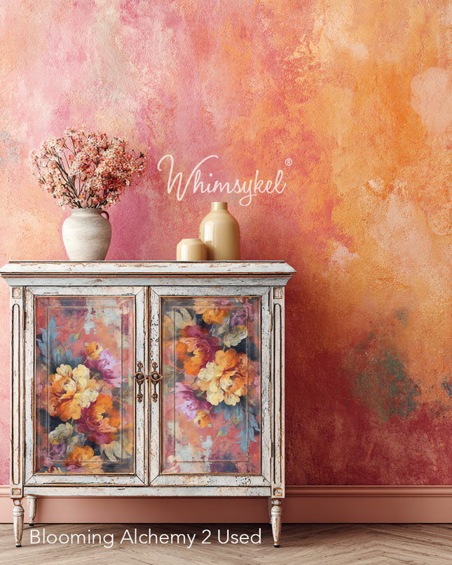 Whimsykel Designs Blooming Alchemy Decoupage Paper