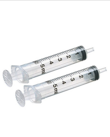 Syringe 5ml pack of 2