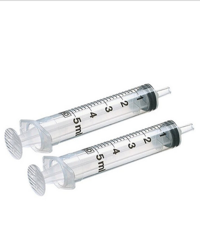 Syringe 5ml pack of 2