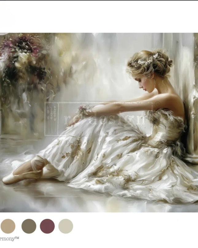 Redesign with Prima Etoile Studio Kacha A1 Fiber Decoupage Paper