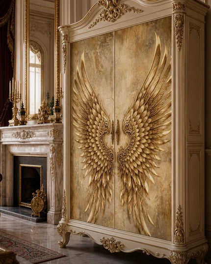 Posh Papers Golden Wings Angel Wings Decoupage Paper