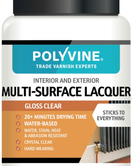 Polyvine Multi Surface Lacquer Gloss Finish