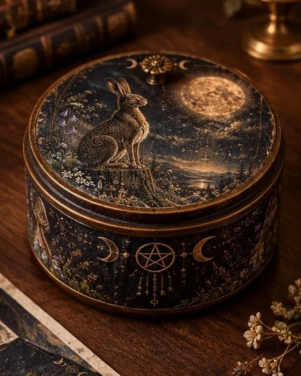 Posh Papers Celestial Rabbit Decoupage Paper, Furniture Decoupage Paper