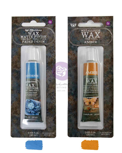 Redesign With Prima Finnabair Visions Metallique + Matte Wax Set Limited Edition