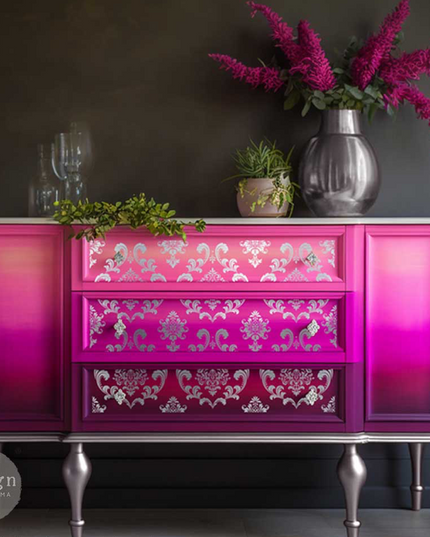 Redesign with Prima House of Damask Silver