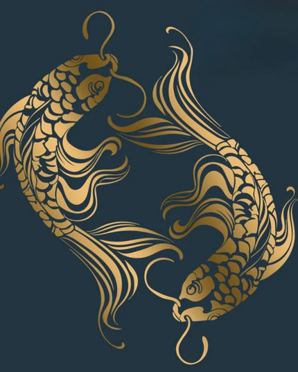 Stencil Up - Koi Carp A4 Stencil