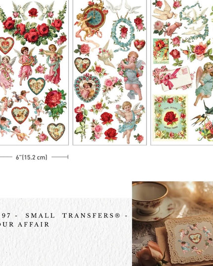 Redesign with Prima Amour Affair Small Decor Transfer