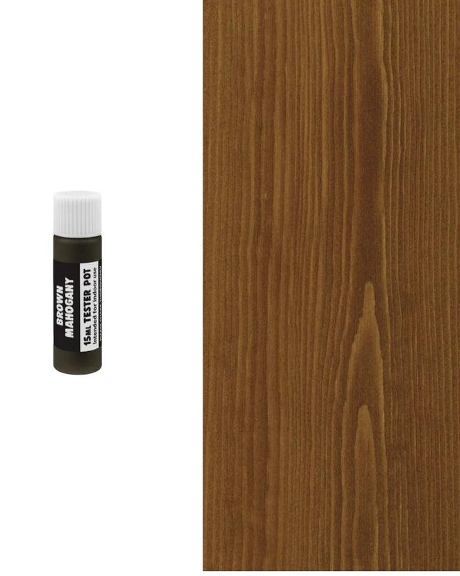 Littlefairs Wood Stains Brown Mahogany