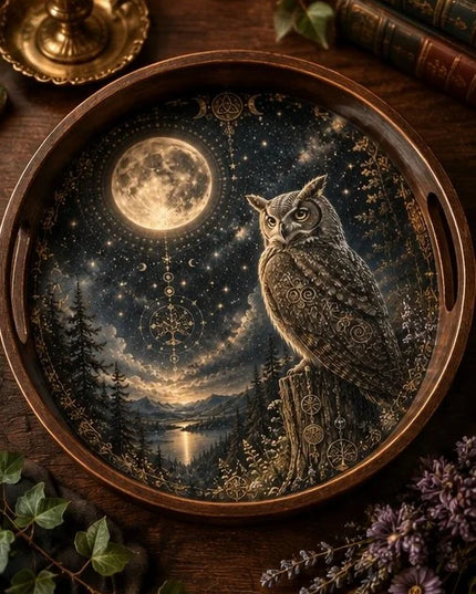 Posh Papers Celestial Owl Decoupage Paper, Furniture Decoupage Paper