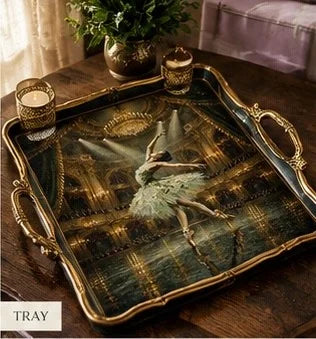 Posh Papers On Point Ballerina Decoupage Paper, Large Furniture Decoupage Paper