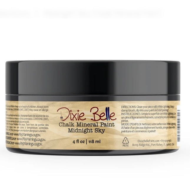 Dixie Belle MIDNIGHT SKY Chalk Mineral Paint