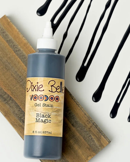 Dixie Belle VooDoo Gel Stain Water Based Black Magic