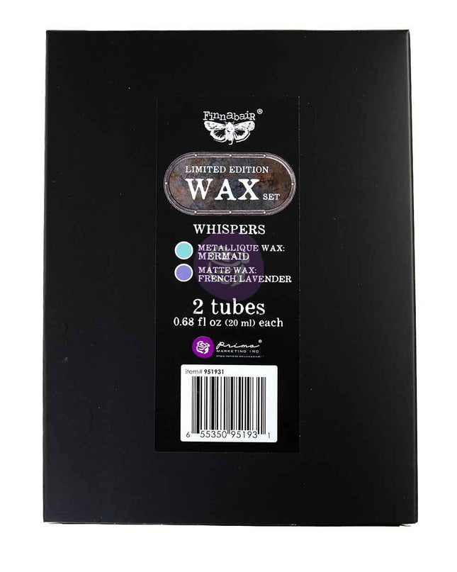 Redesign With Prima Finnabair Whispers Metallique + Matte Wax Set Limited Edition
