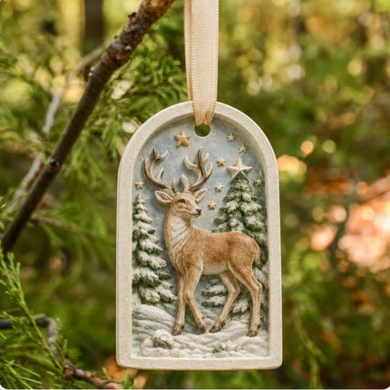 MelodyCast Paint-Tap-Play Christmas Ornaments Set of 6