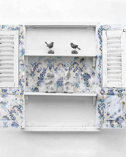 Redesign with Prima Cobalt Flourish Tissue Paper