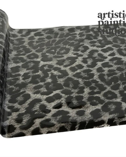 APS Foil - Cheetah Silver - Metallic Foil Textile Friendly