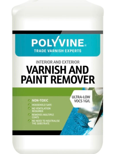 Polyvine varnish and paint remover 