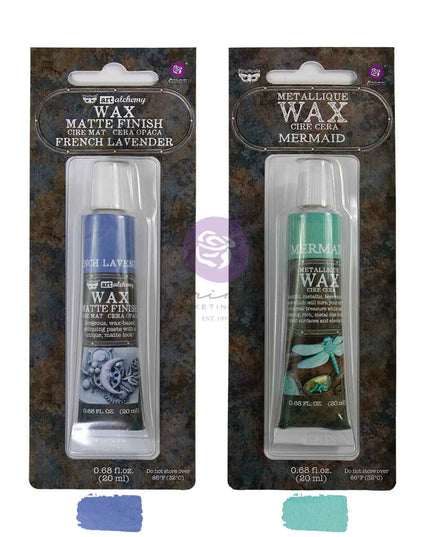 Redesign With Prima Finnabair Whispers Metallique + Matte Wax Set Limited Edition