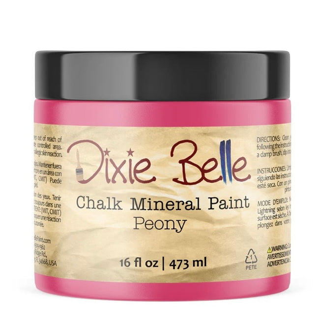 Dixie Belle PEONY Chalk Mineral Paint