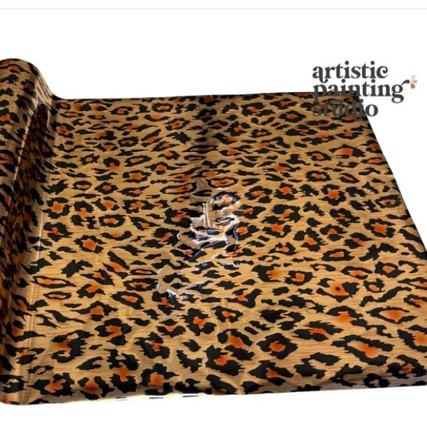 APS Foil - Totally Tony Metallic Animal Print Foil Textile Friendly