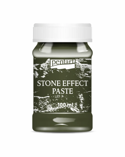 Pentart stone effect paste green granite