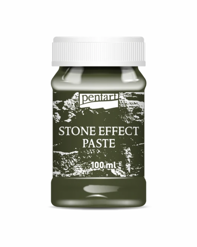 Pentart stone effect paste green granite