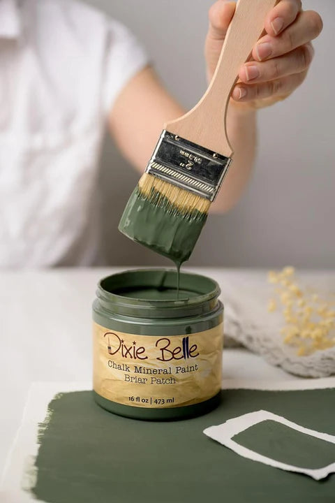 Briar Patch - Dixie Belle Chalk Mineral Paint - Charcoal Green Furniture Paint - All Sizes