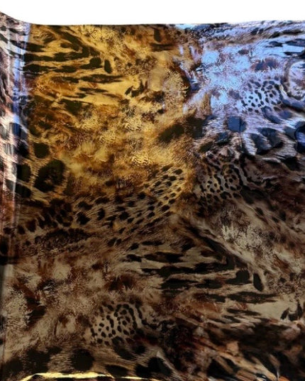APS Foil - Fury & Flirty Metallic Animal Print Foil Textile Friendly