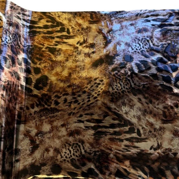 APS Foil - Fury & Flirty Metallic Animal Print Foil Textile Friendly