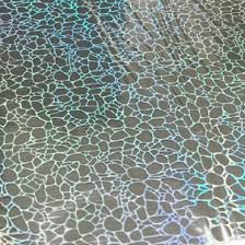 APS Foil - Peebly Hologram - Transparent Film Foil