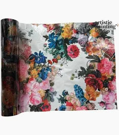 APS Foil - Sandrina Flowers - Rub On Metallic Foil