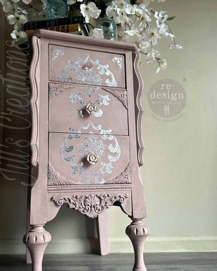 Redesign with Prima House of Damask Silver